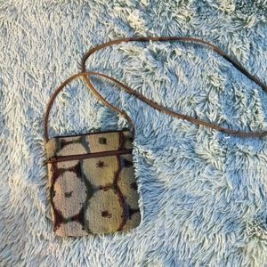 Maruca- Tortoise Shell Crossbody Mini Pouch